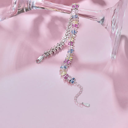 [Lumi Jewels]Sparkling Exquisite Multi Cut Party Bracelet
