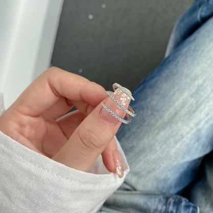 [Lumi Jewels]Unique Vibrant Entangle Daily Ring