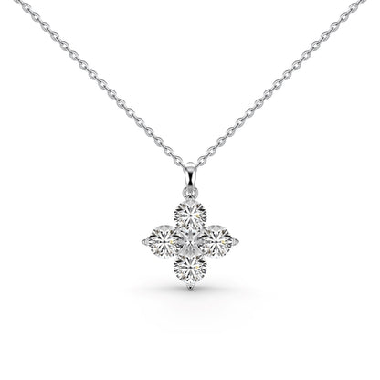 [Lumi Jewels]Four-Leaf Clover And Eight-Pointed Star Necklace