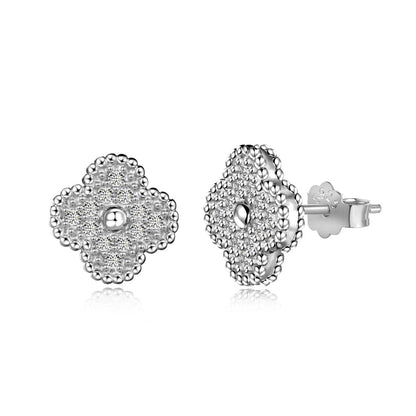 [Lumi Jewels] Boucles d'oreilles tendance trèfle à quatre feuilles