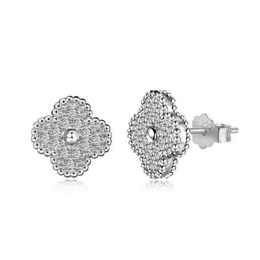 [Lumi Jewels] Boucles d'oreilles tendance trèfle à quatre feuilles