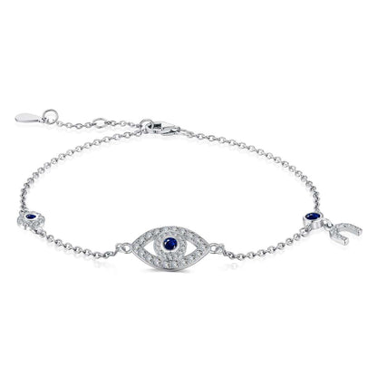 [Lumi Jewels]Dainty Eye Shape Necklace