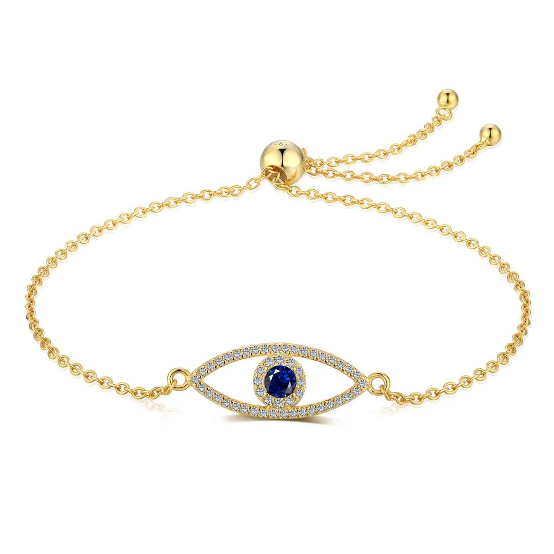 [Lumi Jewels]Devil's Eye Hollow Design Bracelet