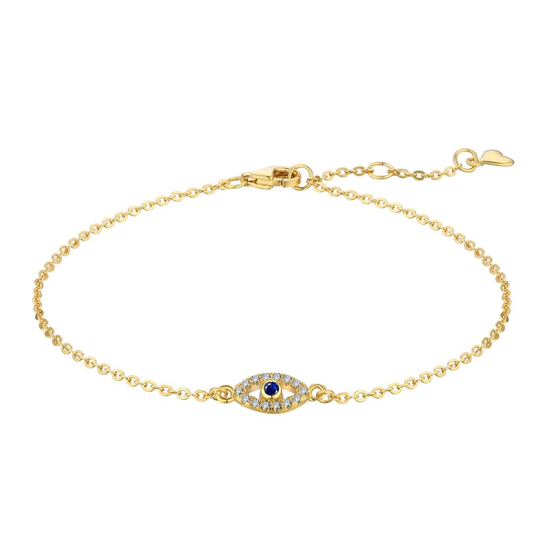 [Lumi Jewels]Evil Eye Shape Necklace