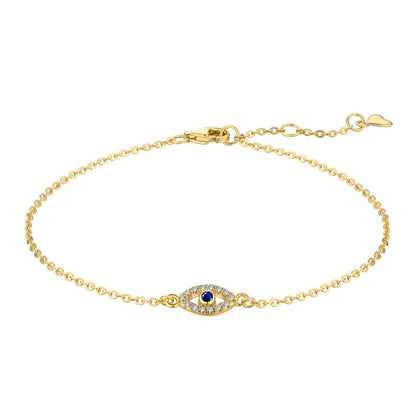 [Lumi Jewels]Evil Eye Shape Necklace