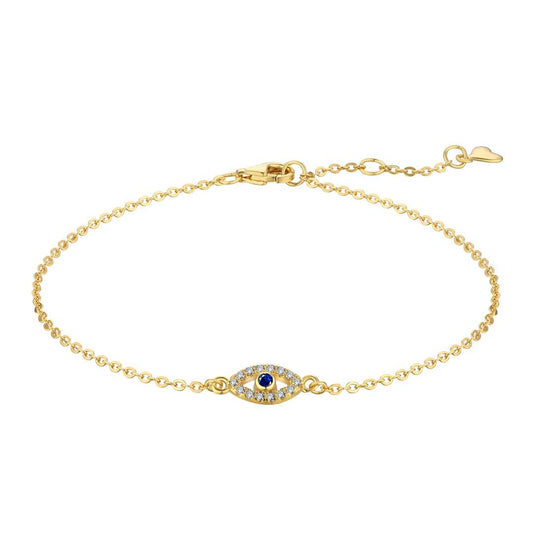 [Lumi Jewels]Evil Eye Shape Necklace