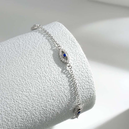 [Lumi Jewels]Evil Eye Shape Pendent Necklace