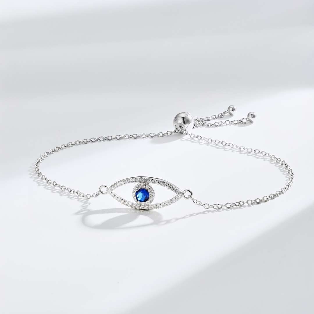 [Lumi Jewels]Devil's Eye Hollow Design Bracelet