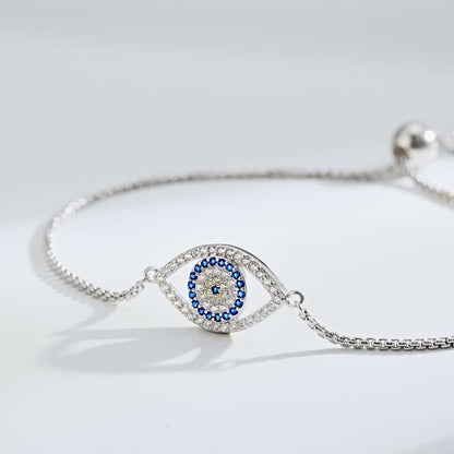 [Lumi Jewels]Dazzling Eye Shape Necklace