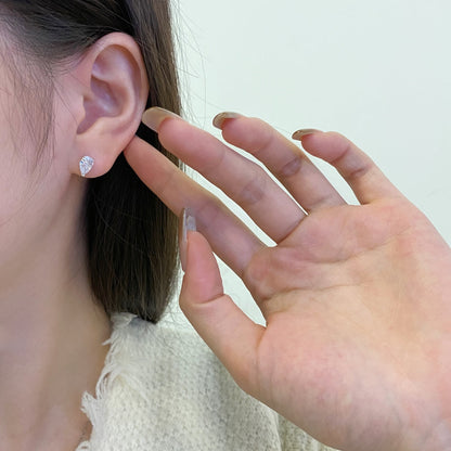 [Lumi Jewels]Ornate Water Drop Shape Earrings