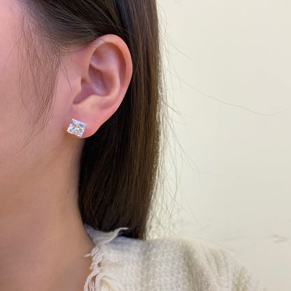 [Lumi Jewels]Ornate Square Shape Earrings