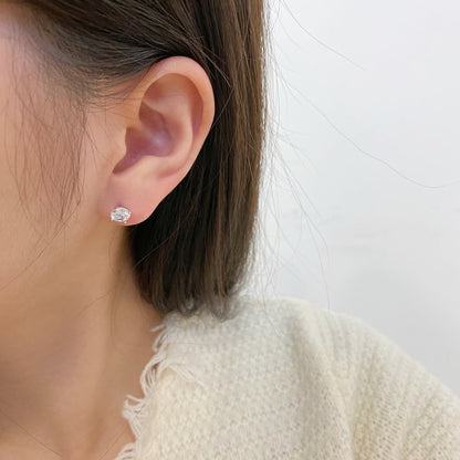 [Lumi Jewels]Unique Round Shape Earrings