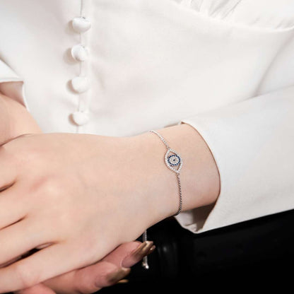 [Lumi Jewels]Dazzling Eye Shape Necklace