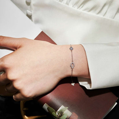 [Lumi Jewels]Gost Shape & Round Shape Necklace