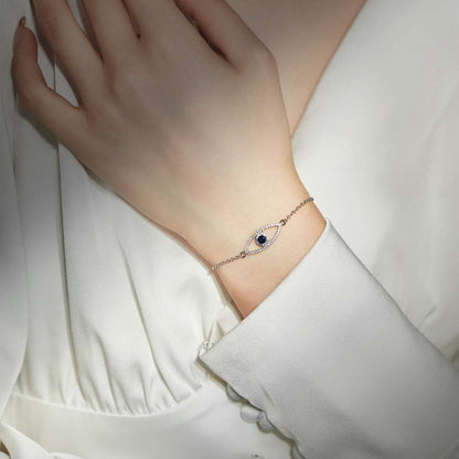 [Lumi Jewels]Devil's Eye Hollow Design Bracelet