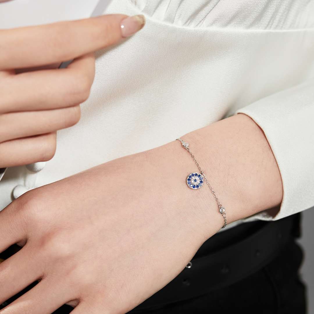 [Lumi Jewels]Devil's Eye Round Shape Bracelet