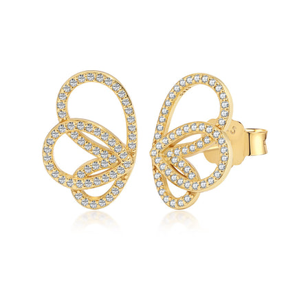 [Lumi Jewels]Exquisite Butterfly Shape Earrings