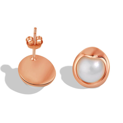 [Lumi Jewels]Dainty Bread Pearl Earrings