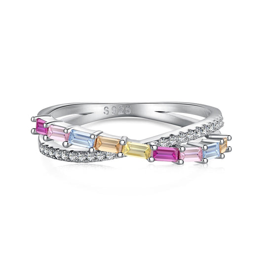 [Lumi Jewels]Energetic Elegant Radiant Cut Party Ring