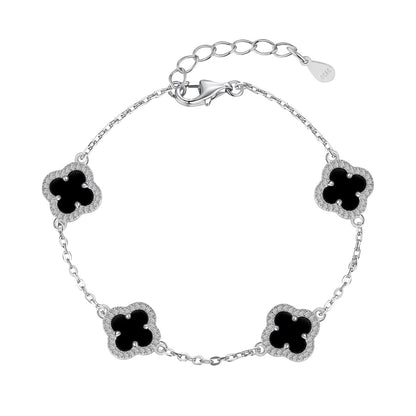 [Lumi Jewels]Four-Leaf Clover Exquisite Bracelet