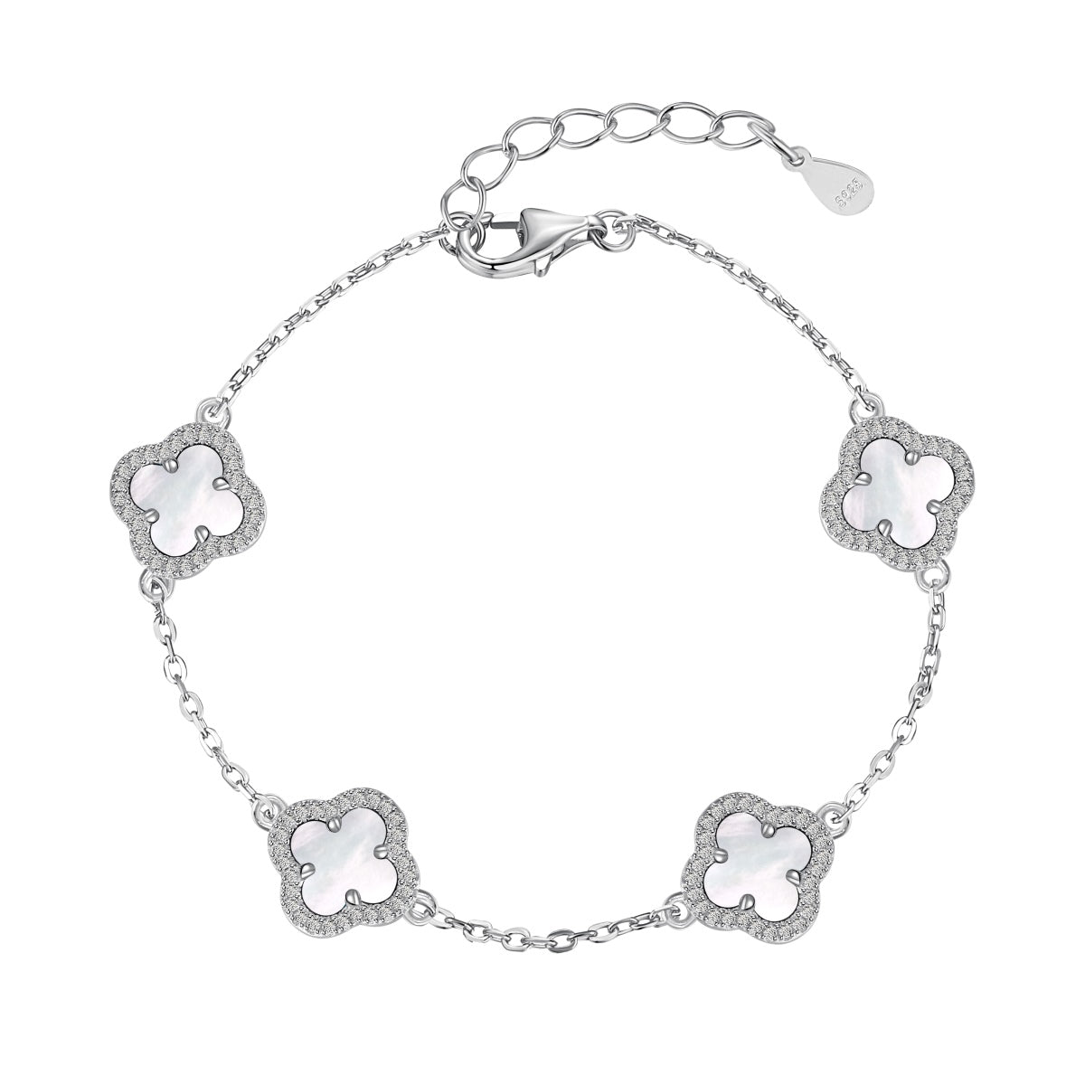 [Lumi Jewels]Four-Leaf Clover Exquisite Bracelet