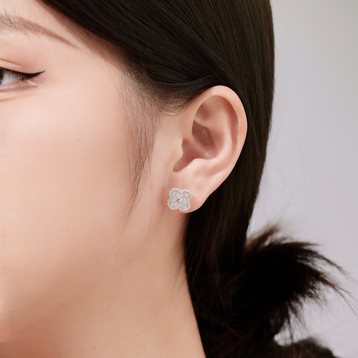 [Lumi Jewels] Boucles d'oreilles tendance trèfle à quatre feuilles