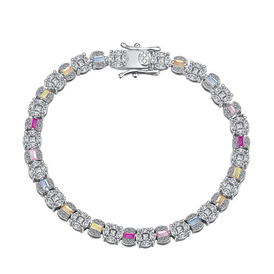 [Lumi Jewels]Bracelet Quotidien Multi-Facettes Éclatant et Lumineux