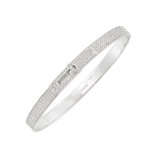 [Lumi Jewels]HM KELLY BRACELET IN SILVER AND FULL PAVE DIAMOND