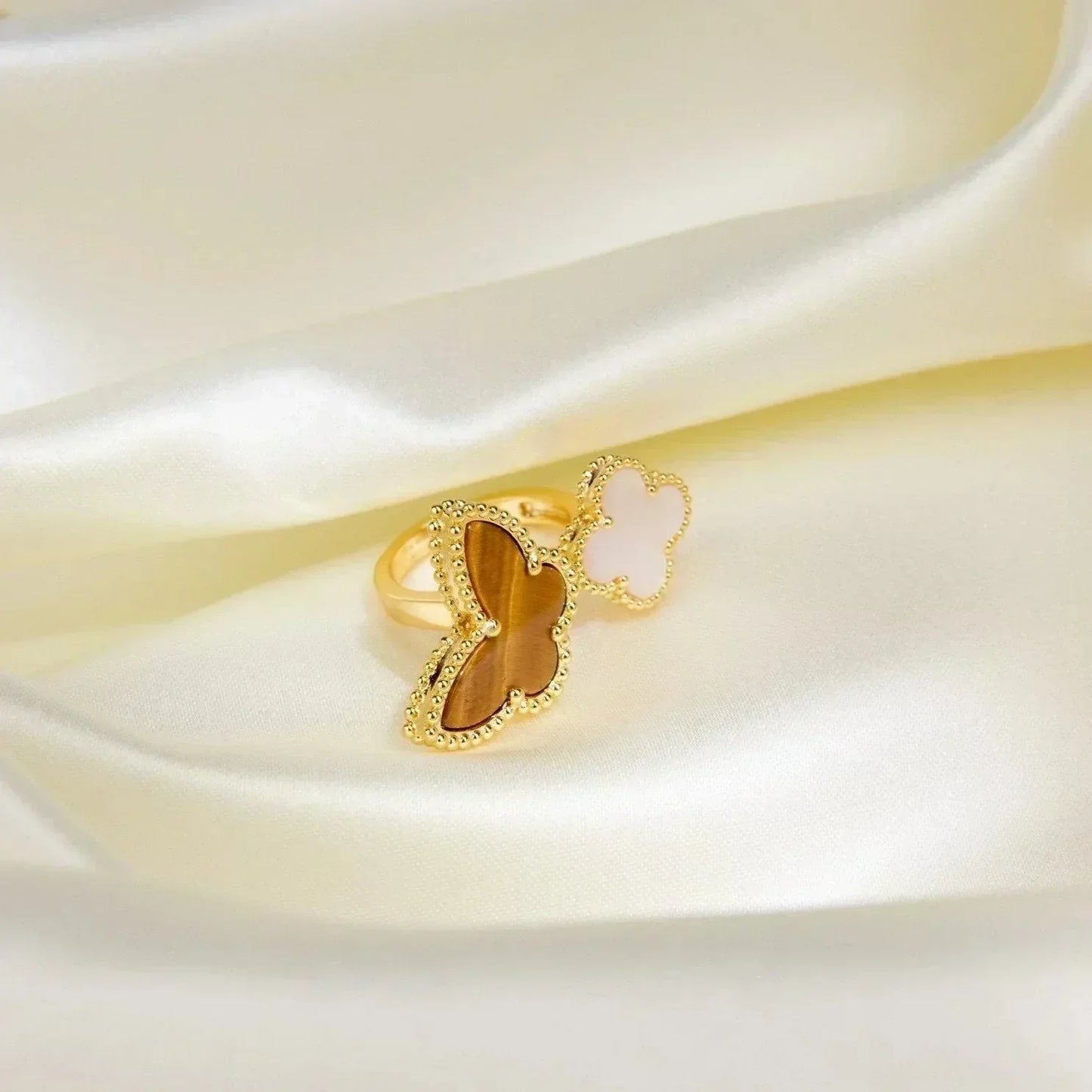 [Lumi Jewels]LUCKY BETWEEN THE FINGER RING