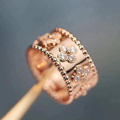 [Lumi Jewels]CLOVER KALEIDOSCOPE RING 10MM