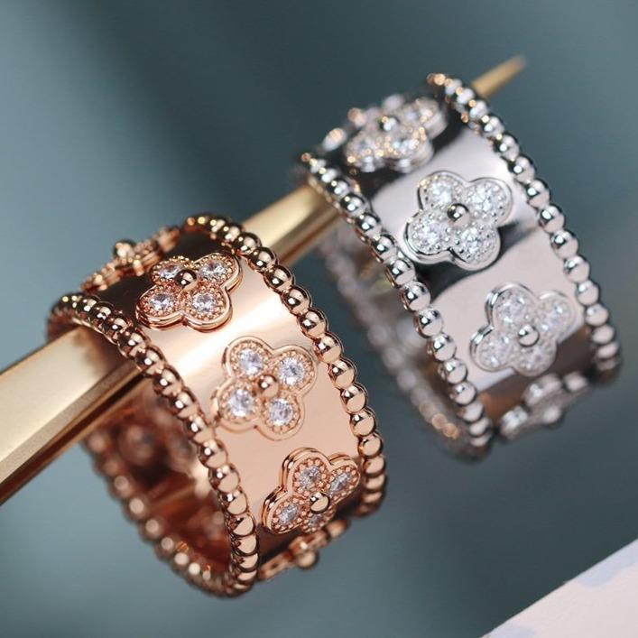 [Lumi Jewels]CLOVER KALEIDOSCOPE RING 10MM