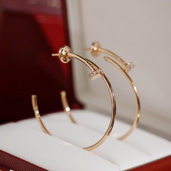 [Lumi Jewels]JUSTE EARRINGS DIAMONDS 1.8MM