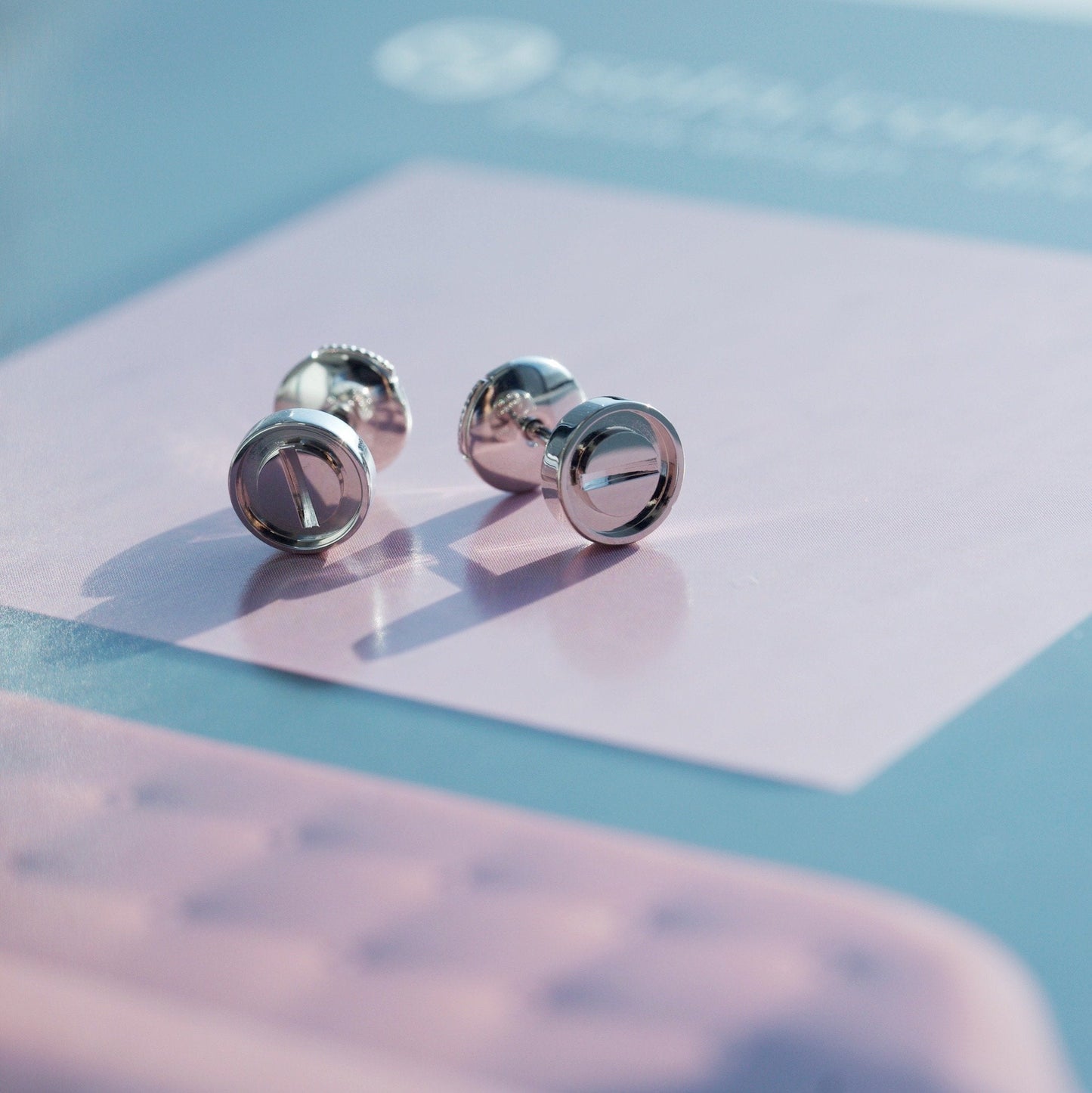 [Lumi Jewels]LOVE EARRINGS SILVER 10MM