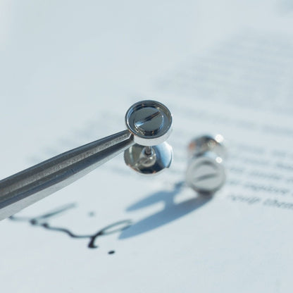 [Lumi Jewels]LOVE EARRINGS SILVER 10MM