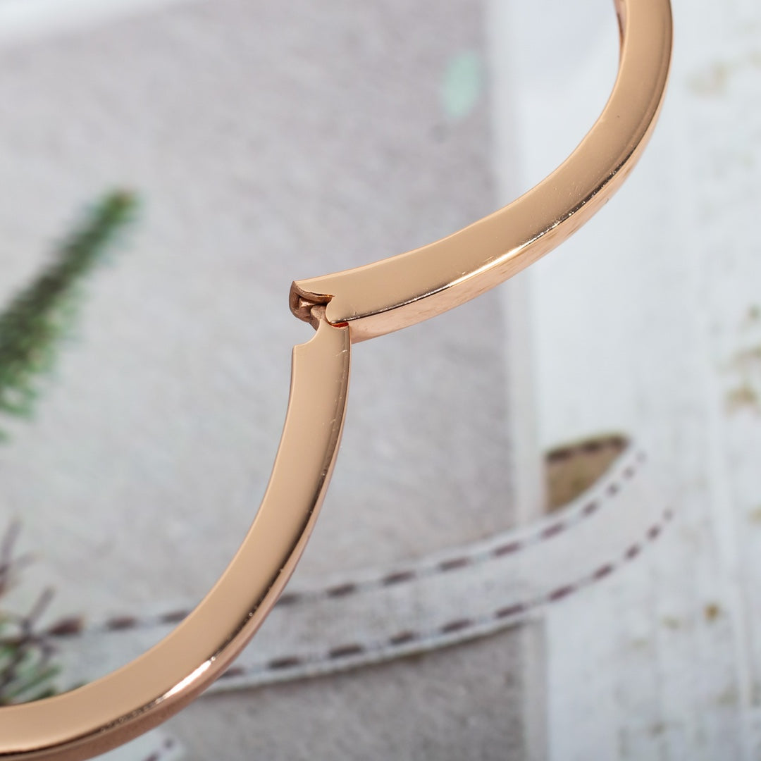 [Lumi Jewels]BRACELET RÊVE OUVERT OR ROSE NACRE