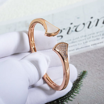 [Lumi Jewels]DREAM BRACELET OPEN PINK GOLD MOP DIAMOND