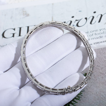 [Lumi Jewels]SERPENTI BRACELET SILVER DIAMOND