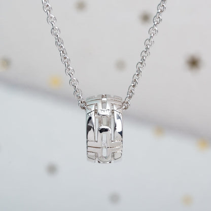 [Lumi Jewels]PARENTESI NECKLACE SILVER