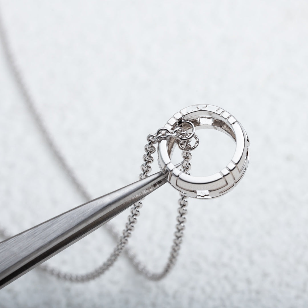 [Lumi Jewels]PARENTESI NECKLACE SILVER