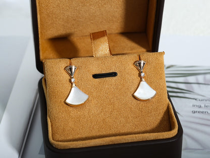 [Lumi Jewels]DREAM MOP PINK GOLD EARRINGS