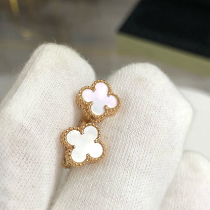 [Lumi Jewels]CLOVER MINI GOLD EARRINGS