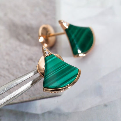 [Lumi Jewels]DIVAS DREAM EARRINGS PINK GOLD