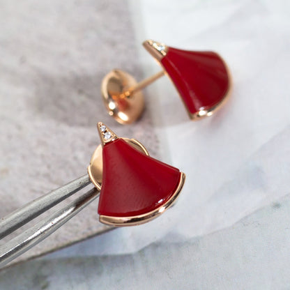 [Lumi Jewels]DIVAS DREAM EARRINGS PINK GOLD