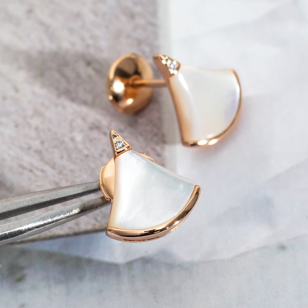 [Lumi Jewels]DIVAS DREAM EARRINGS PINK GOLD
