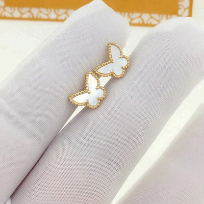 [Lumi Jewels]SWEET BUTTERFLY MOP EARSTUDS
