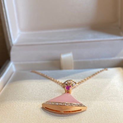 [Lumi Jewels]DREAM NECKLACE PINK OPAL