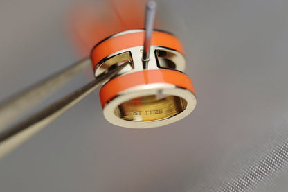 [Lumi Jewels]MINI POP H EARRINGS ORANGE