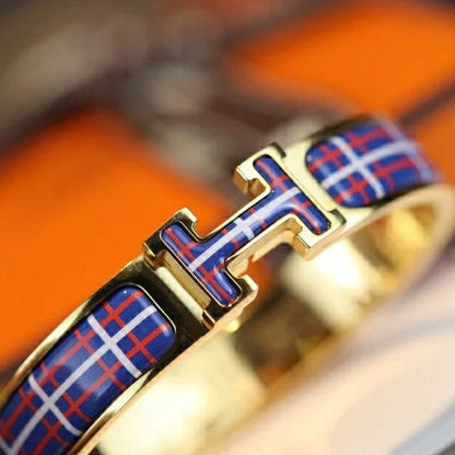 [Lumi Jewels]H TARTAN BRACELET 12MM