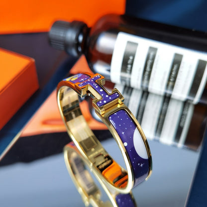 [Lumi Jewels]H STAR AND MOON BRACELET 12MM