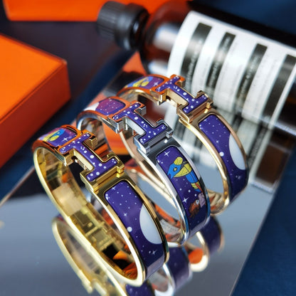 [Lumi Jewels]H STAR AND MOON BRACELET 12MM